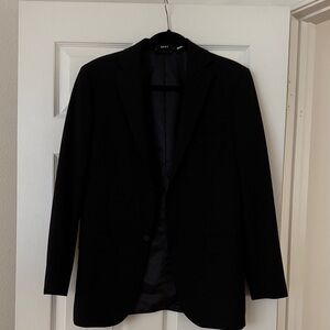 Dkny Black Sport Coat Modern Tailoring